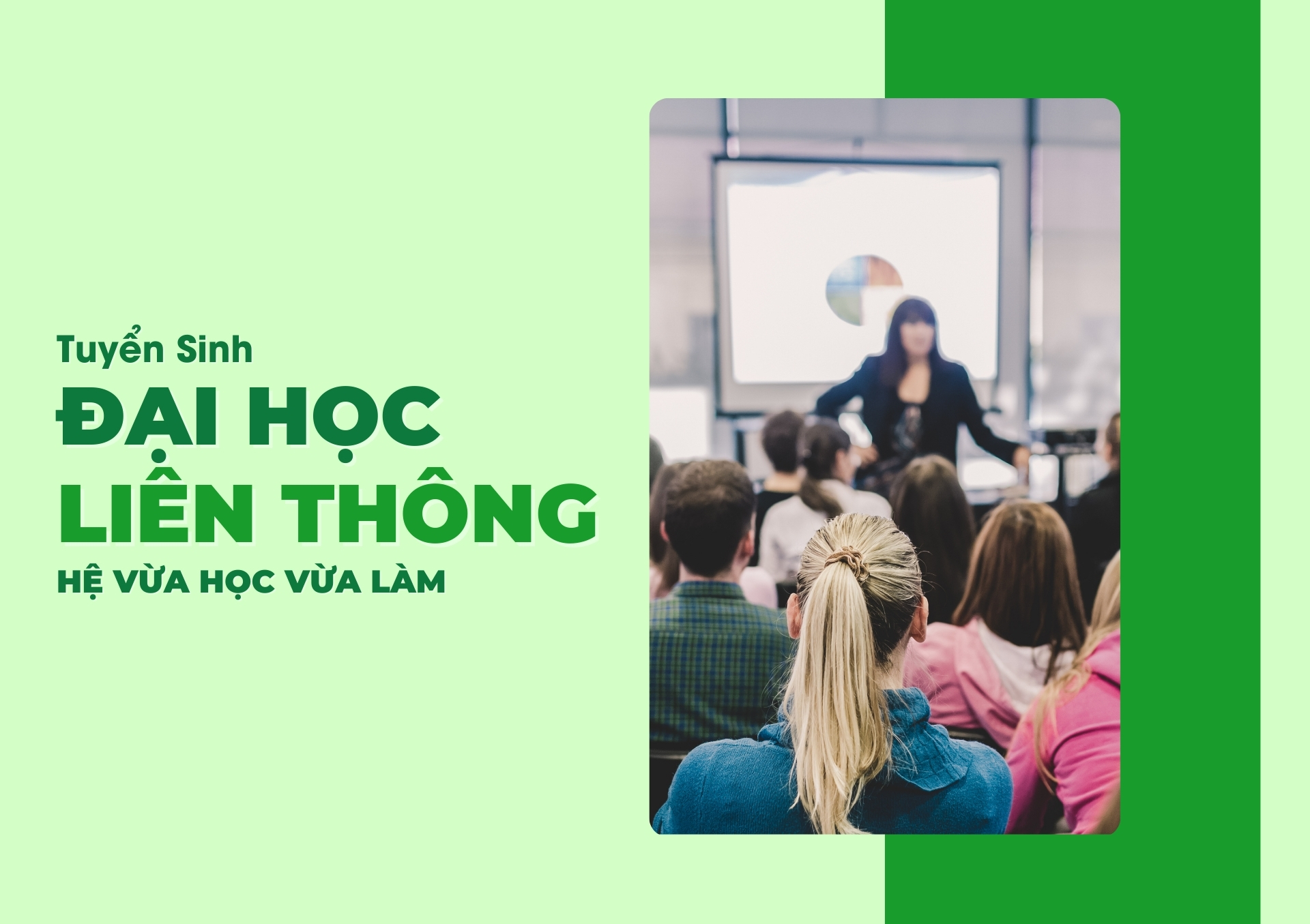 Tuyển sinh Đại học liên thông vừa học vừa làm