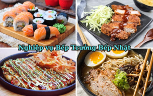 Chứng chỉ Nghiệp Vụ Bếp Trưởng Bếp Nhật