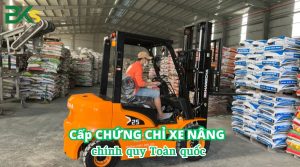 Cấp chứng chỉ xe nâng Chính quy Toàn quốc