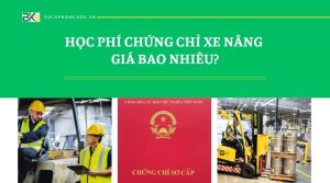 Học phí chứng chỉ Xe Nâng giá bao nhiêu?