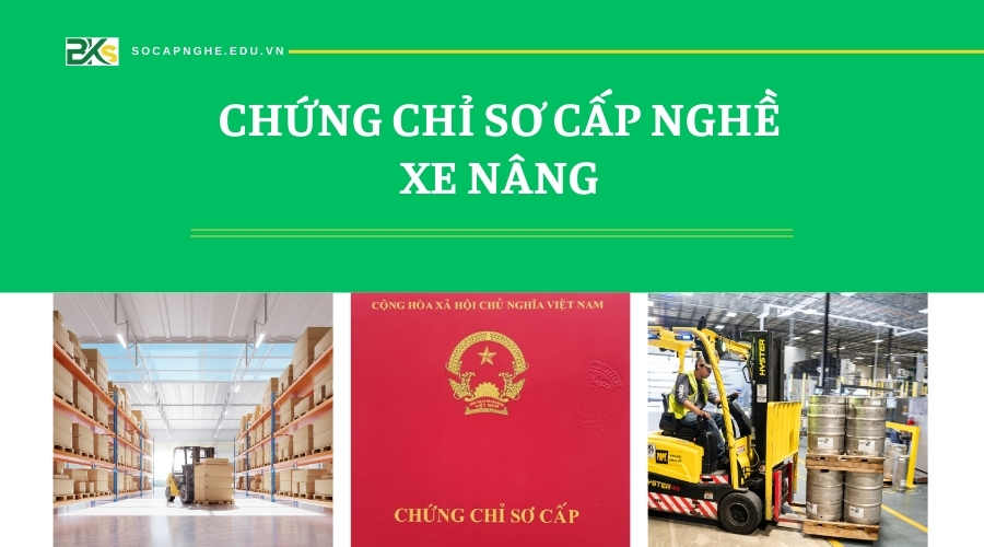 Chứng chỉ Sơ cấp nghề Xe Nâng