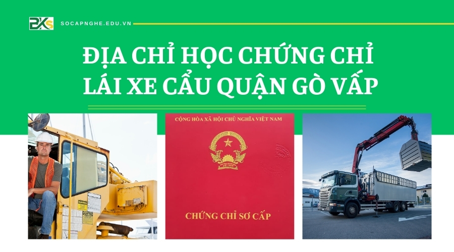 chứng chỉ lái xe cẩu quận Gò Vấp