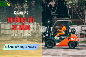 Đăng ký thi bằng lái xe nâng tại Bình Dương