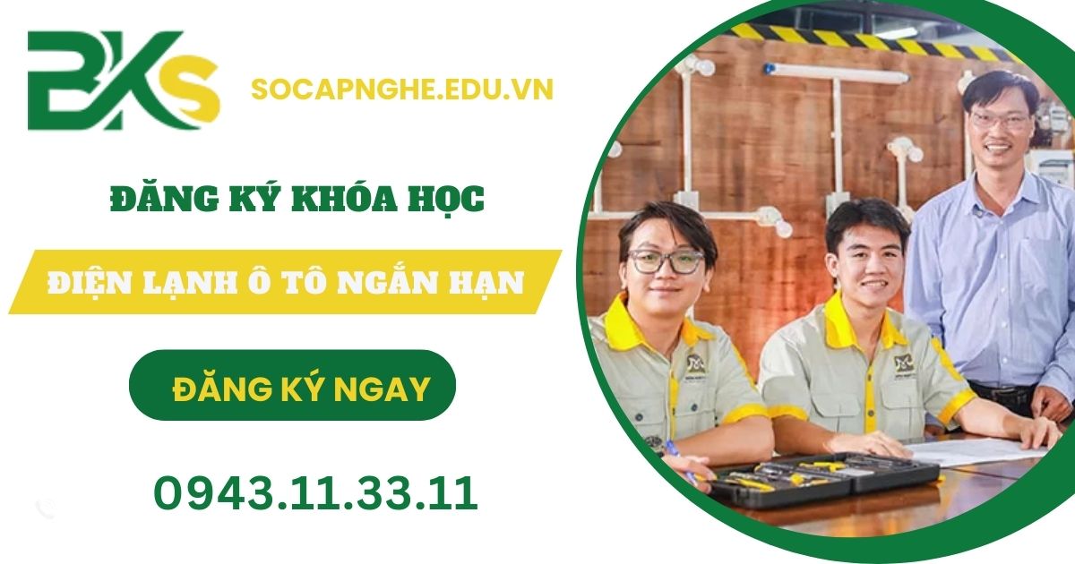 Khóa học Điện lạnh ô tô uy tín tại TPHCM