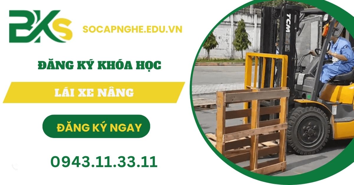 Học Lái xe nâng không cần bằng tại TPHCM