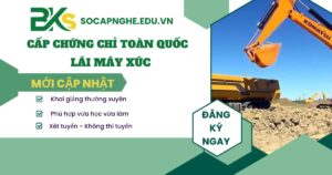 Cấp chứng chỉ máy xúc toàn quốc tại TPHCM