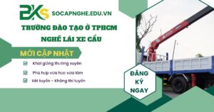 Học nghề Lái xe cẩu ở đâu TPHCM?