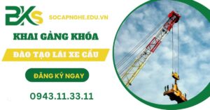 Khai giảng khóa đào tạo Lái xe cẩu tại Bình Dương