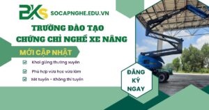 Trường đào tạo Chứng chỉ nghề Xe nâng người ngắn hạn