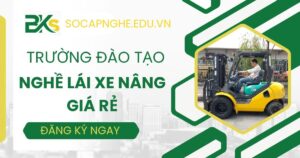 Trường đào tạo nghề Lái xe nâng giá rẻ tại TPHCM