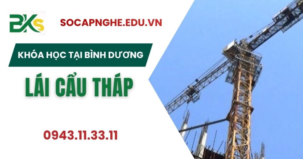 Khóa học Lái cẩu tháp tại Bình Dương
