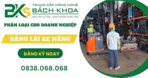 Bằng lái xe nâng cho doanh nghiệp gồm mấy loại?