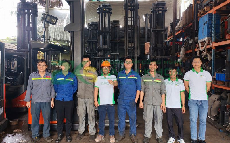 Đào tạo xe nâng hàng cho doanh nghiệp