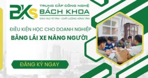 Điều kiện học bằng lái xe nâng người dành cho doanh nghiệp