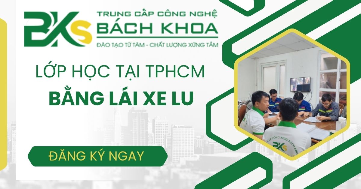 Lớp học xe Lu uy tín tại TPHCM