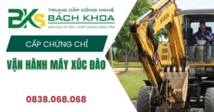 Cấp Chứng chỉ Vận Hành Máy Xúc Đào Cấp tốc tại TPHCM