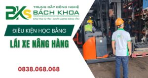 Điều kiện học bằng lái xe nâng hàng dành cho doanh nghiệp