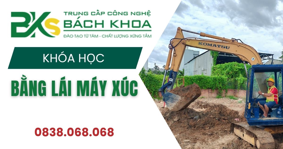 Bằng lái Máy Xúc là bằng gì?