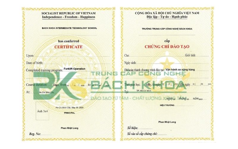 Kiểm tra xe nâng trước khi vận hành